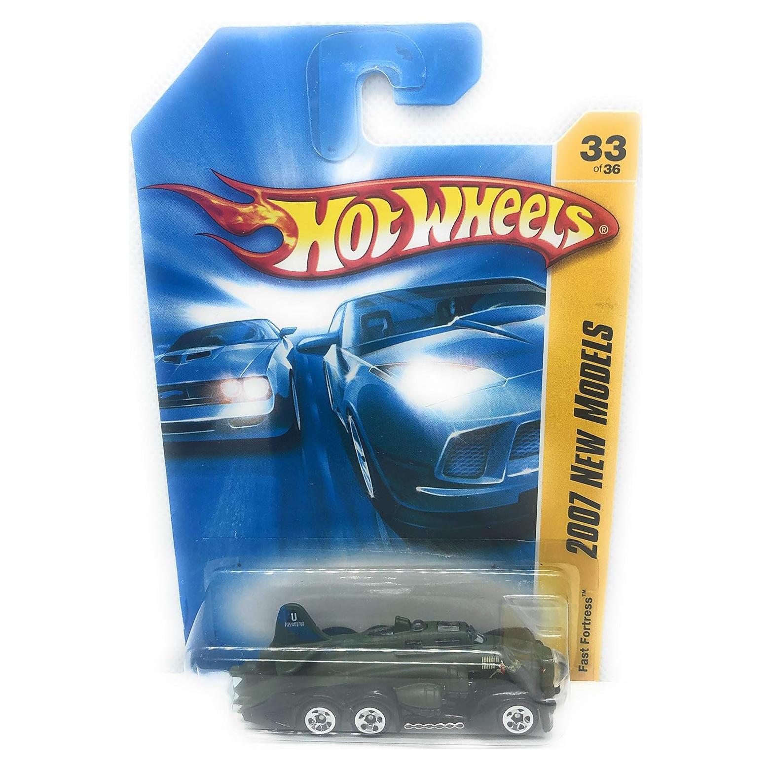 Coche de metal Hot Wheels Mattel 2007 Fortaleza Rápida 033/180