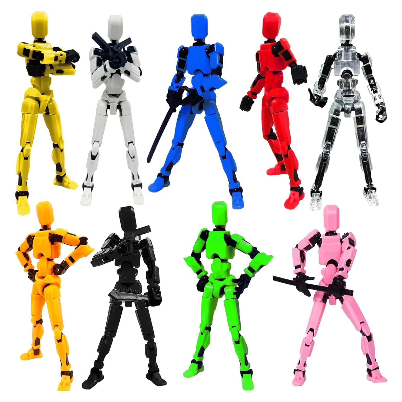 Figura de Acción Titan13 Robot 3D Articulado 9 Piezas