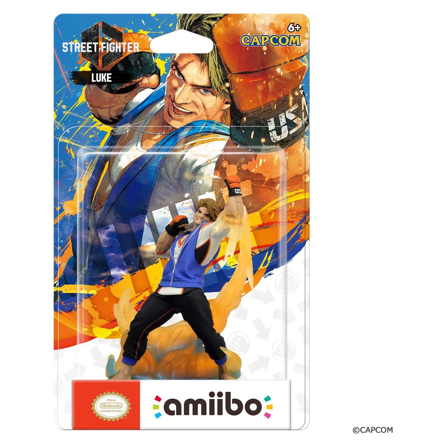 Amiibo Luke Street Fighter 6 - Accesorio Nintendo Switch