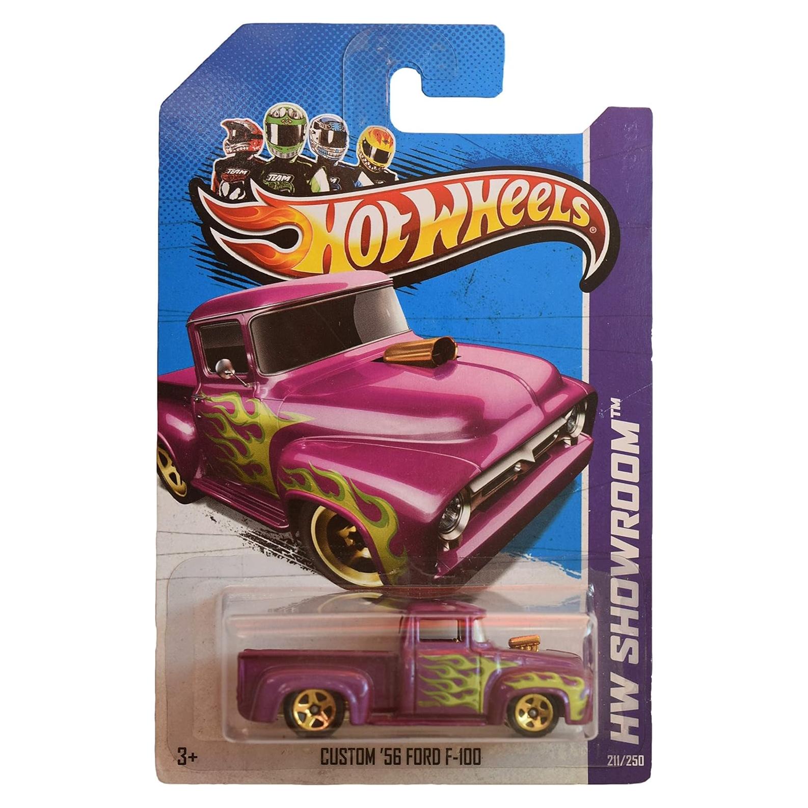 Hot Wheels Custom '56 Ford F 100 Escala 1:64 Mattel