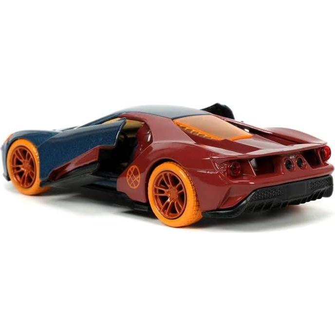 Auto de fundición Jada Ford GT 2017 con figura Dr. Strange 1:32