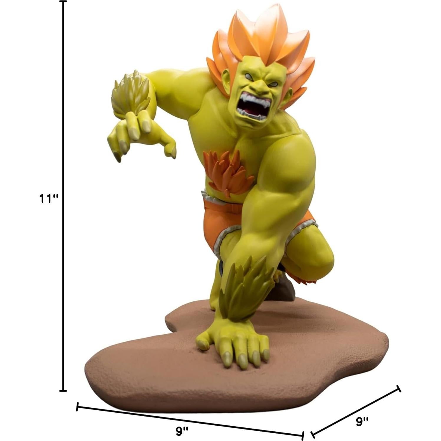 Estatua de Polystone Blanka Street Fighter 2 22.86 cm