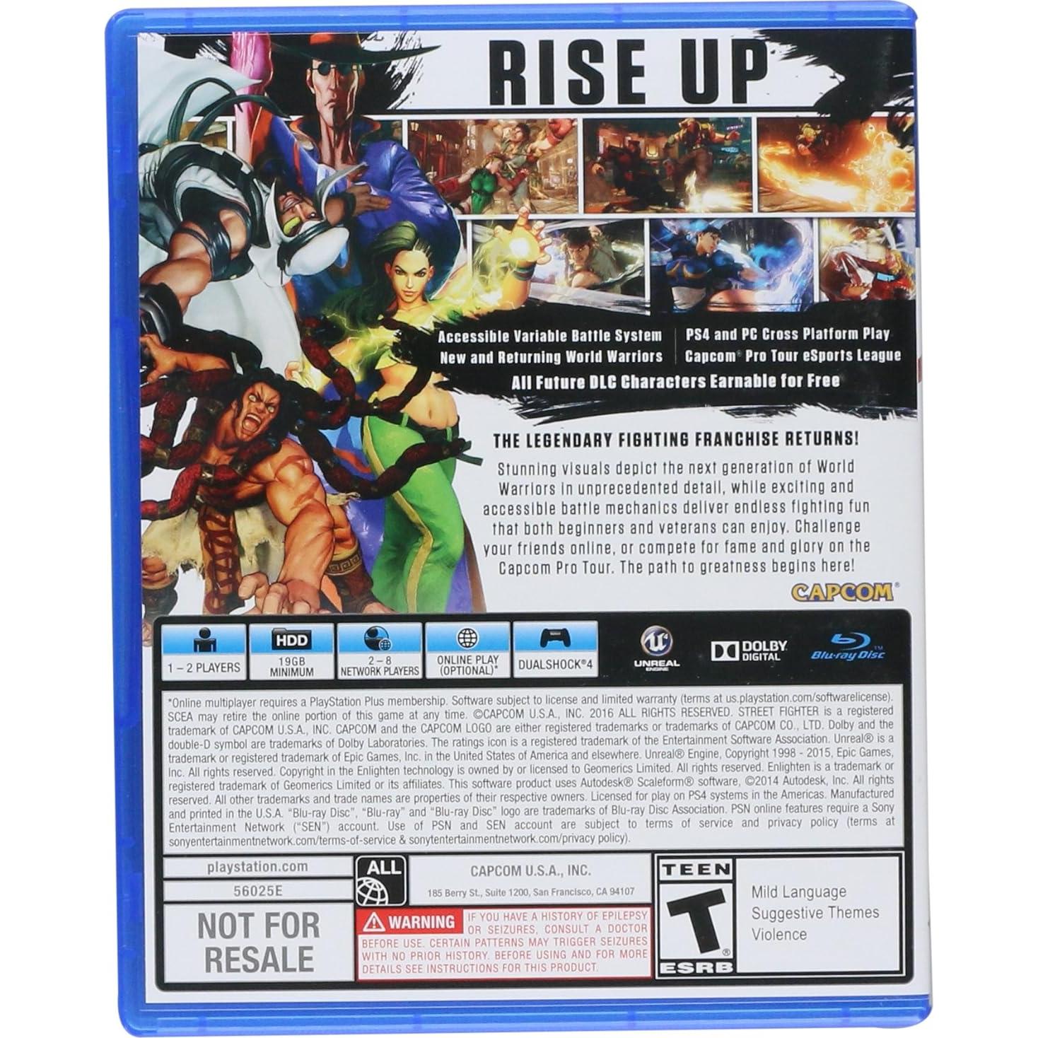 Street Fighter V - Edición de Coleccionista - PS4 - Incluye Ryu