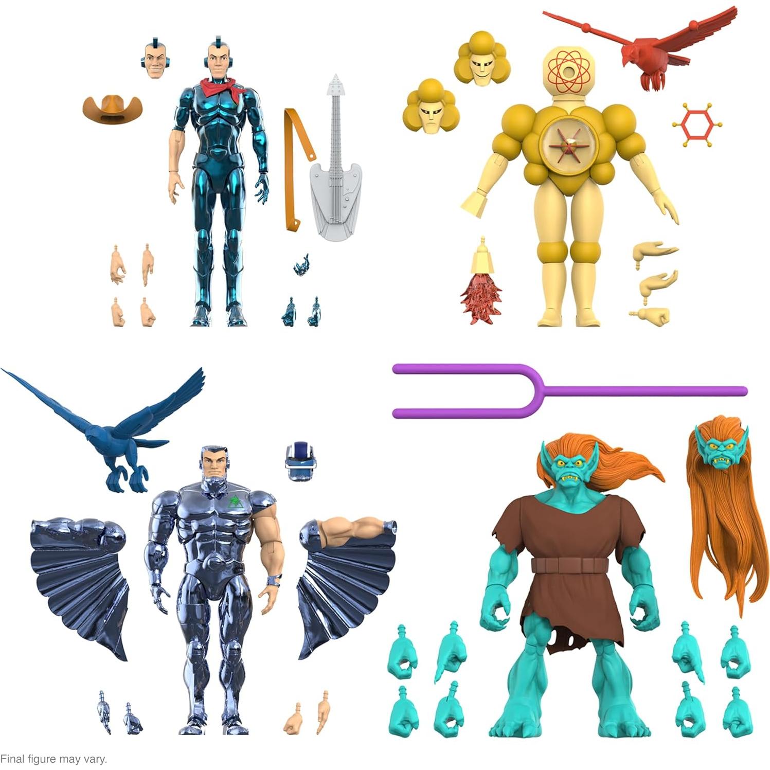 Figura de Acción Super7 SilverHawks Windhammer 17.78 cm