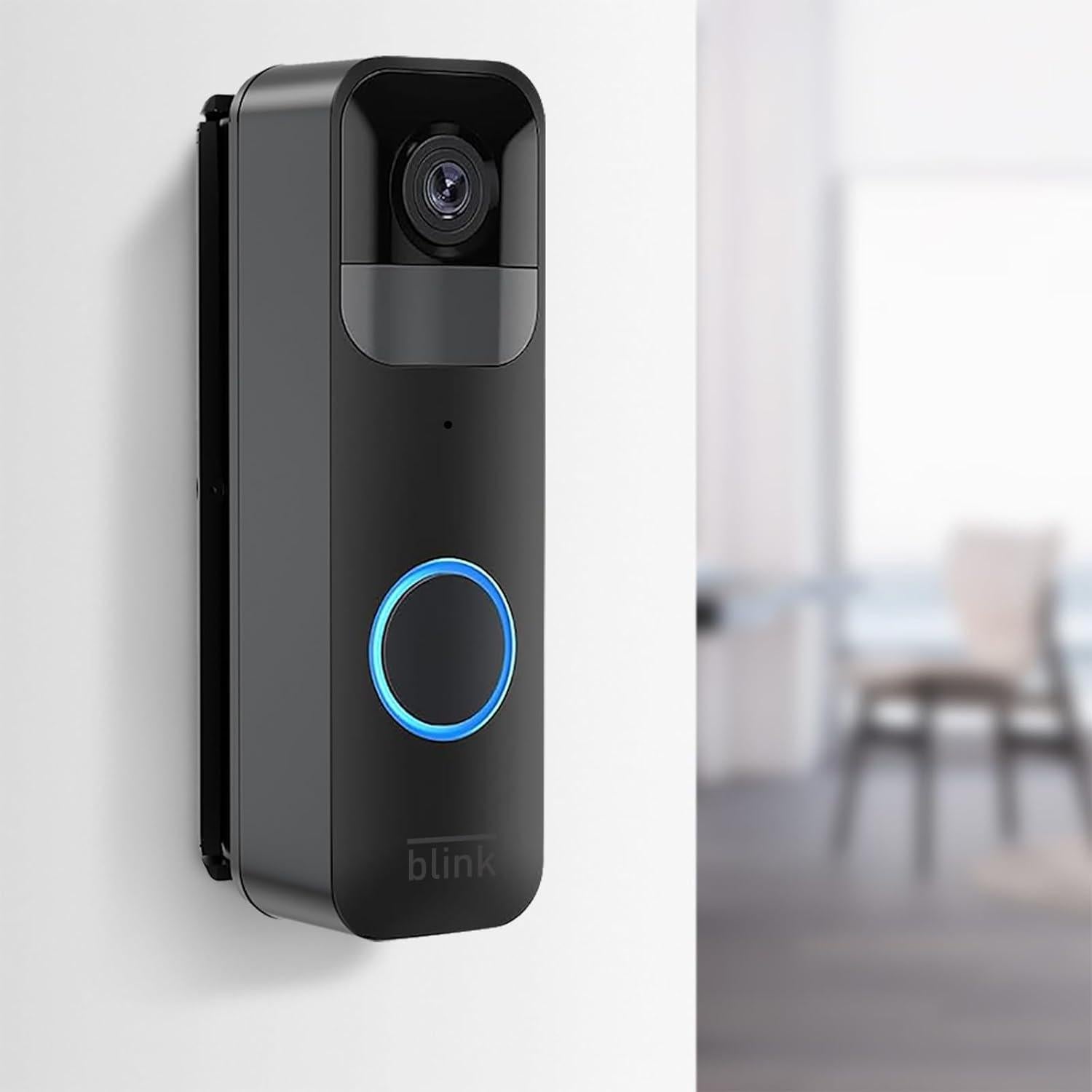 Soporte de Ángulo Ajustable SIBADA para Timbre Blink Negro