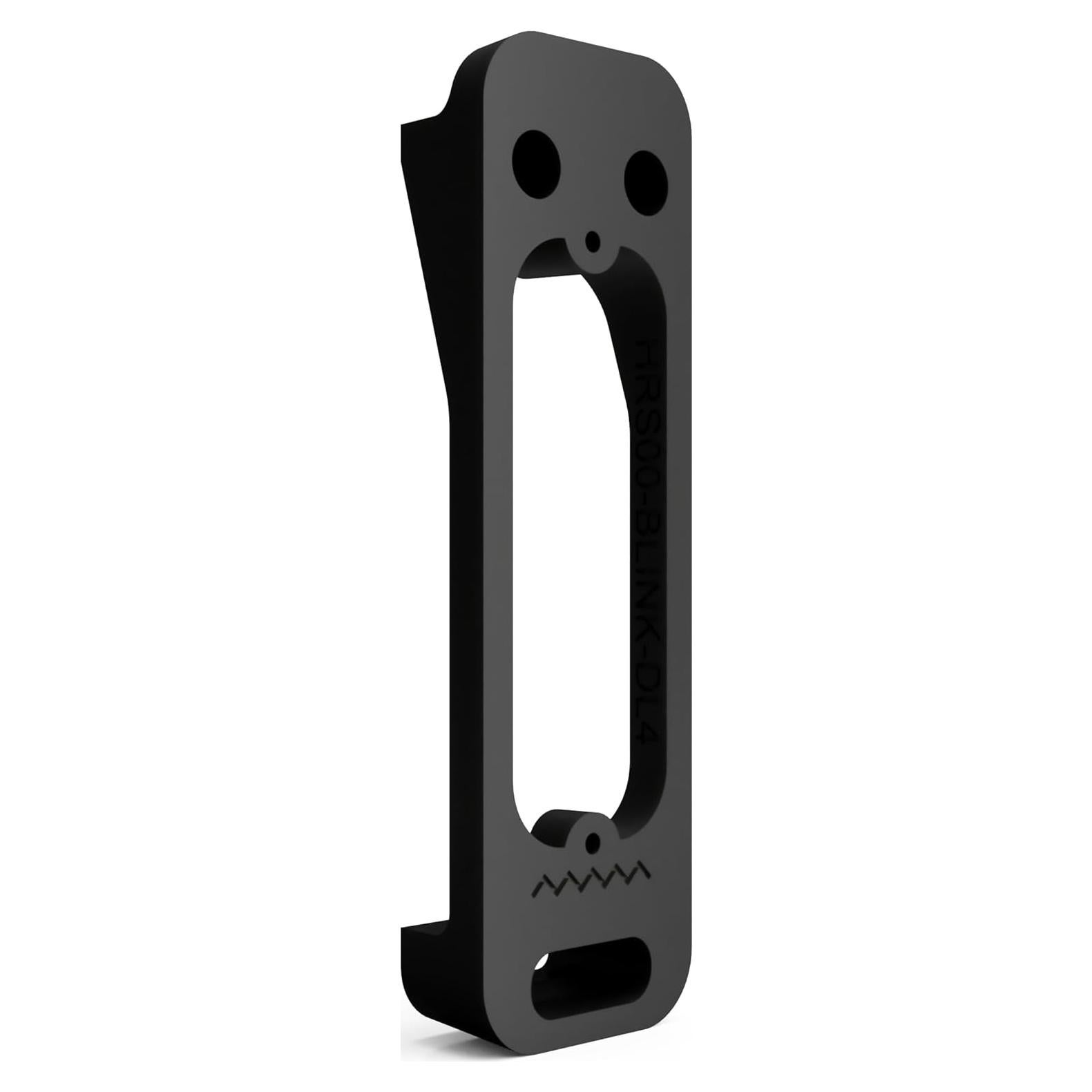 Montaje Premium para Timbre de Video Blink - Dutch Lap 4" Negro