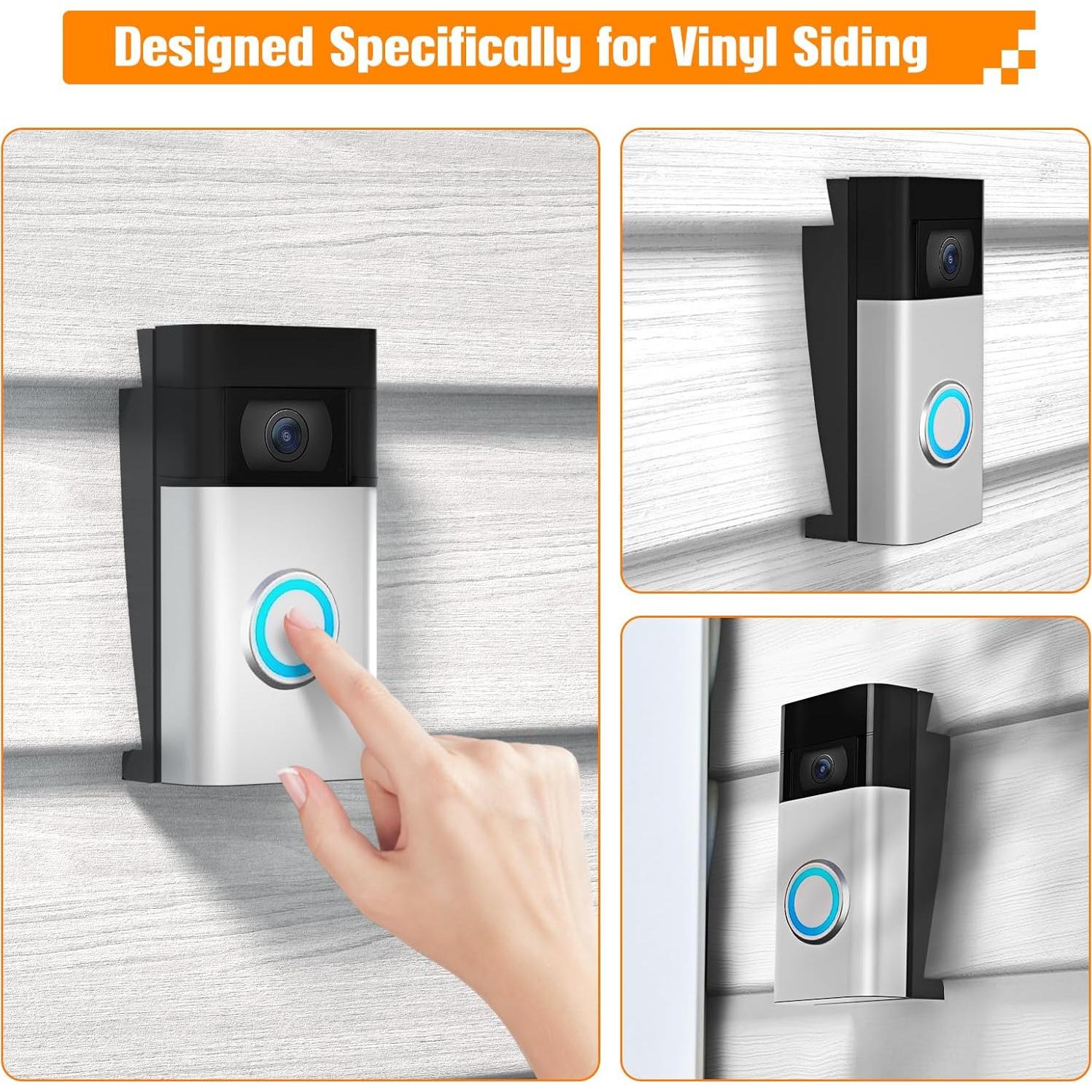 Soporte de Vinilo SIBADA para Videoportero Pro y Blink - 6.6x2.2cm