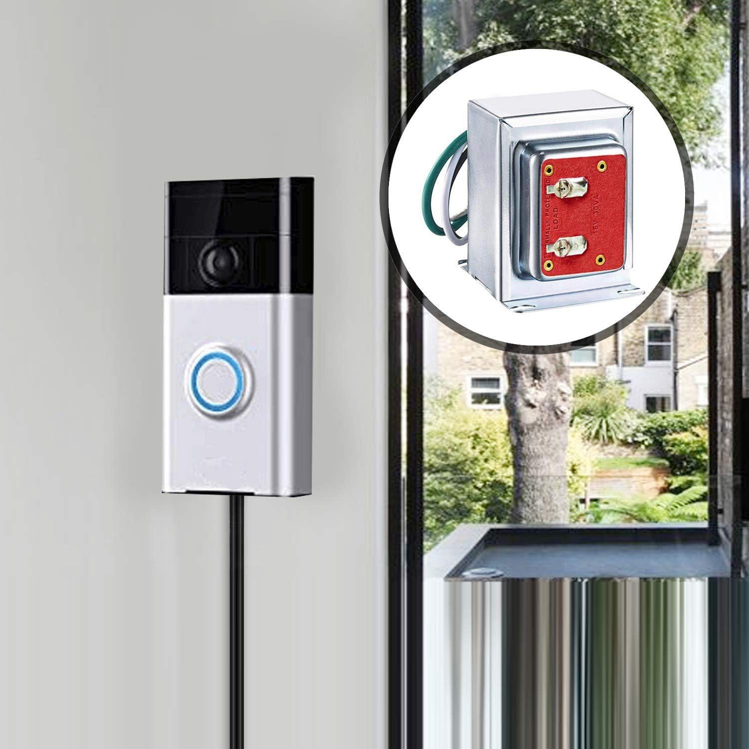 Transformador de Timbre 16V 30VA Shenzheny - Compatible con Ring y Nest