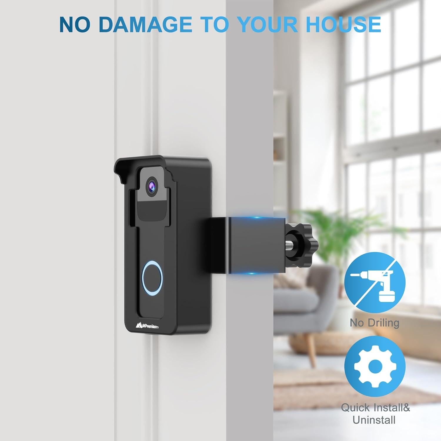 Soporte Antirrobo para Videoportero MiPremium A369 Ajustable