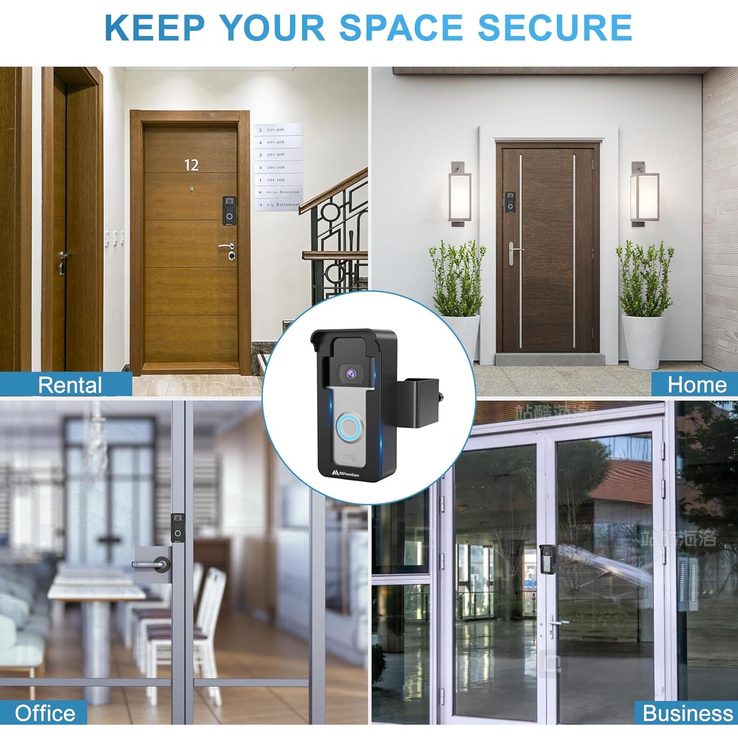 Soporte Antirrobo para Videoportero MiPremium A369 Ajustable