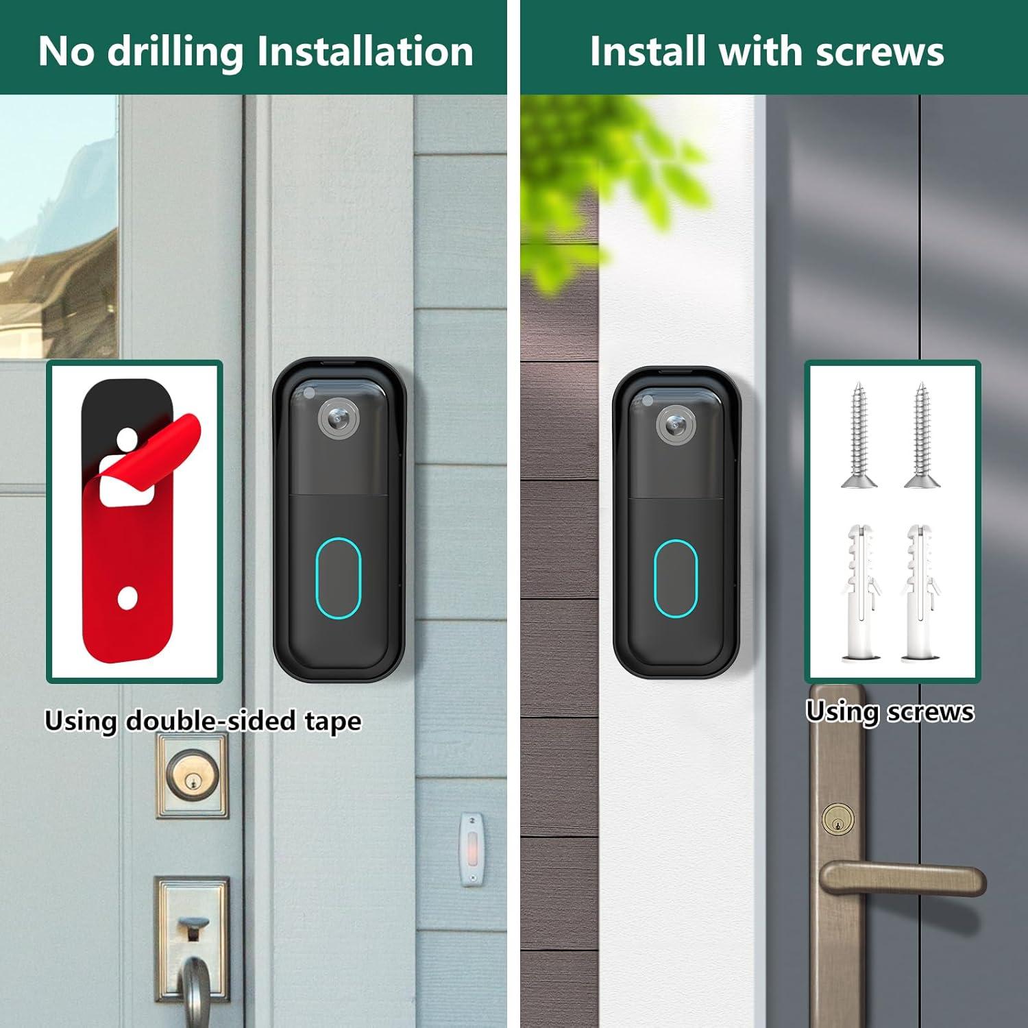 Soporte para Timbre Blink 2ª Generación Hibezos - Negro