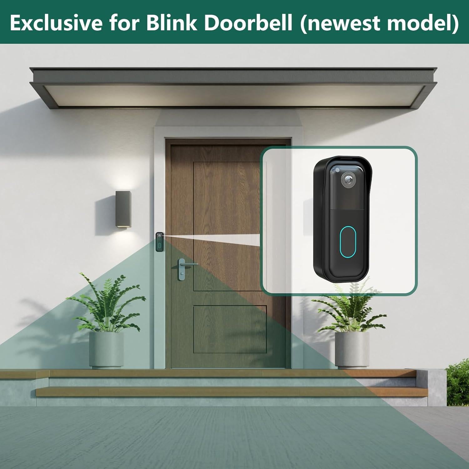 Soporte para Timbre Blink 2ª Generación Hibezos - Negro