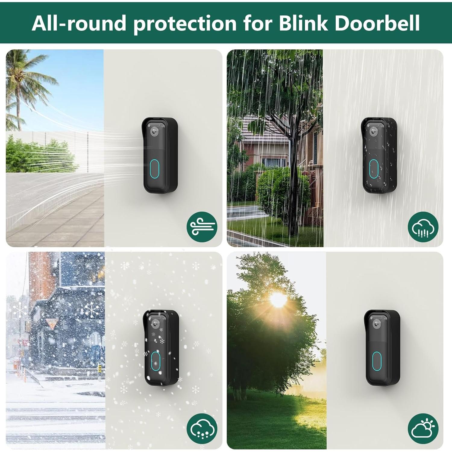 Soporte para Timbre Blink 2ª Generación Hibezos - Negro