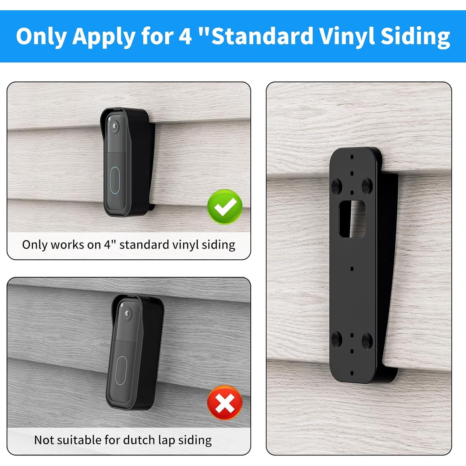 Soporte de Vinilo para Timbre Blink 2ª Gen + Caja Impermeable