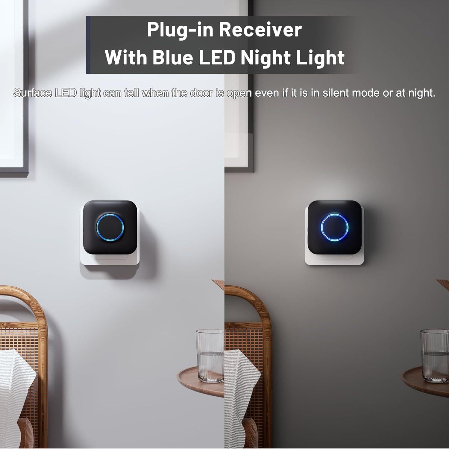 Timbre Inalámbrico Bistee para Video Blink - 1 Extensor y Receptor