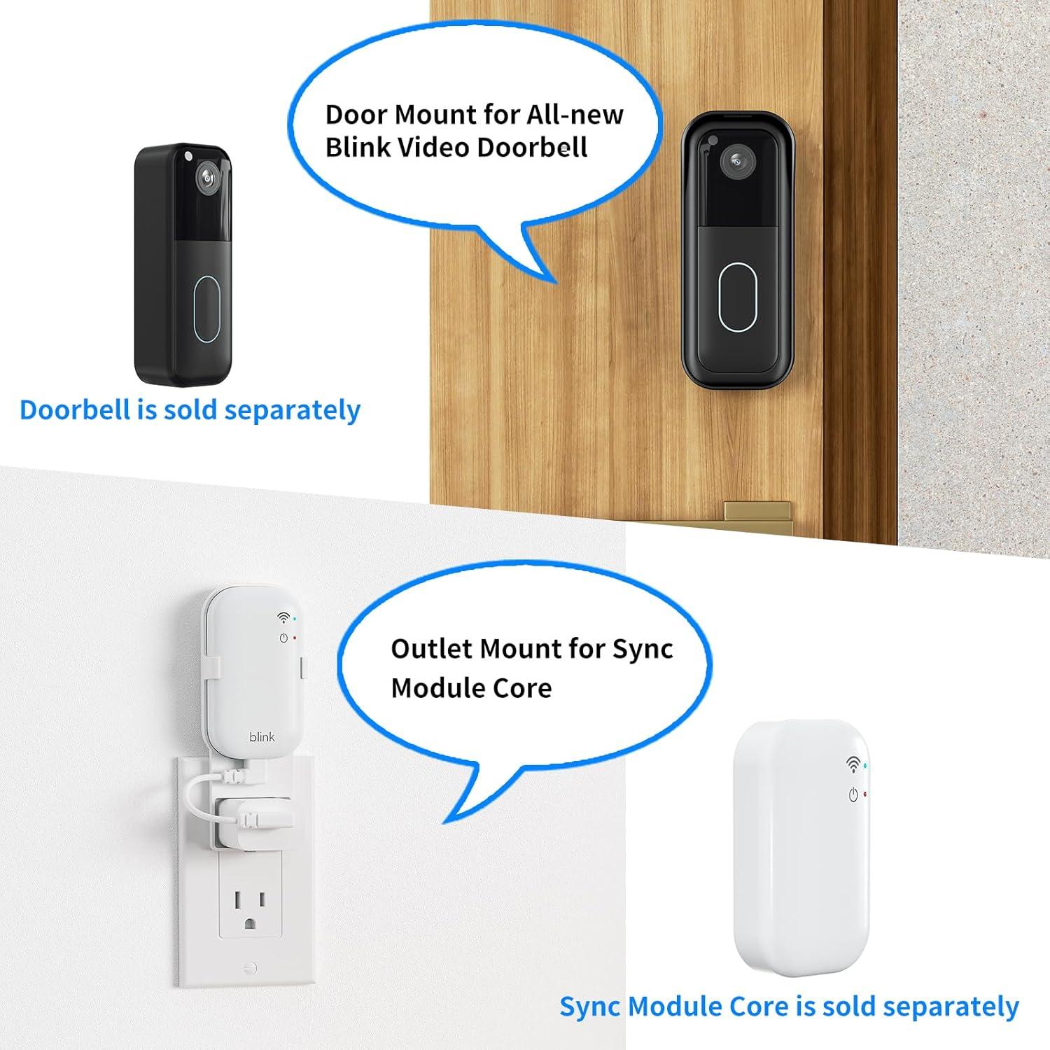 Soporte para Timbre Blink y Módulo de Sincronización Hibezos