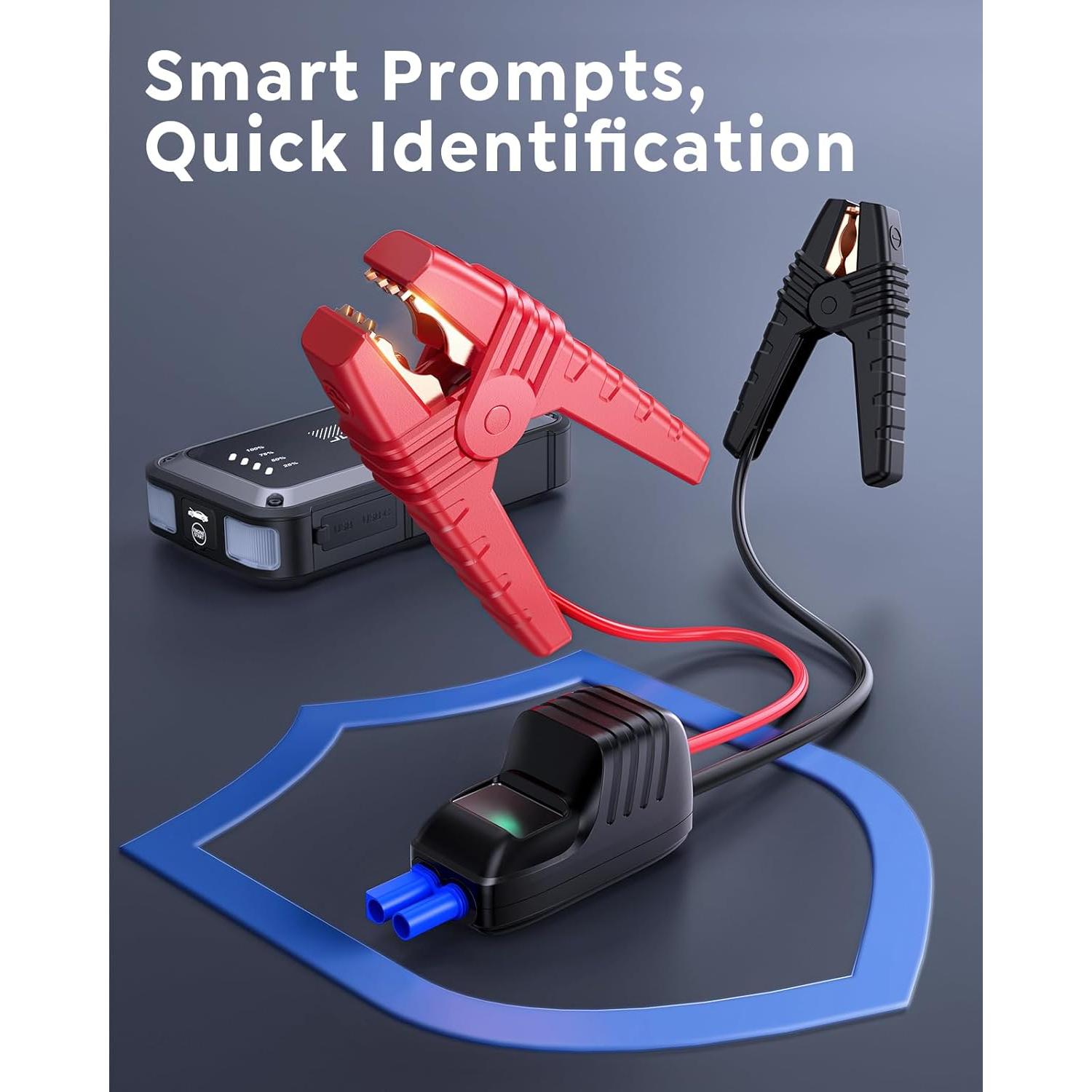 Arrancador de Batería Portátil TREKURE TK10 3500A 16800mAh