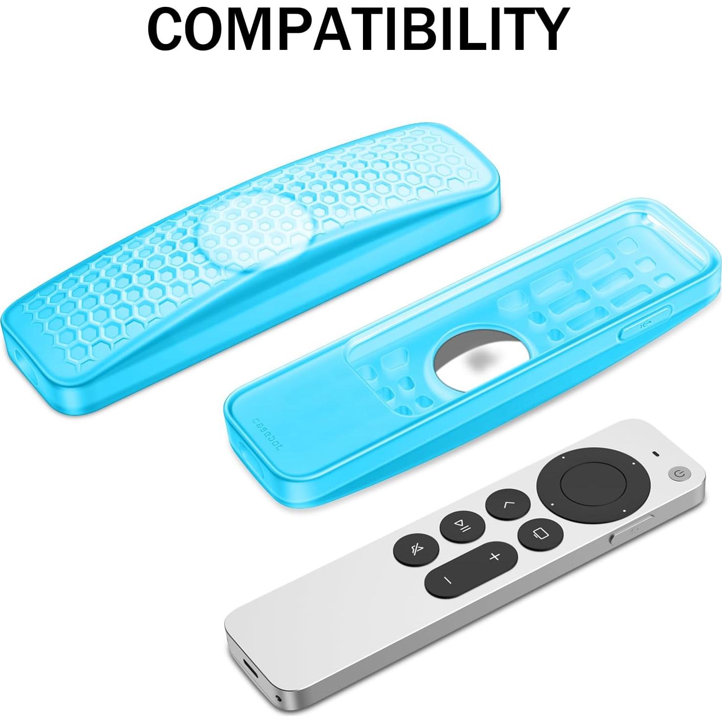 Funda Protectora Fintie 2-en-1 para Control Remoto Siri Apple TV 2021 2022