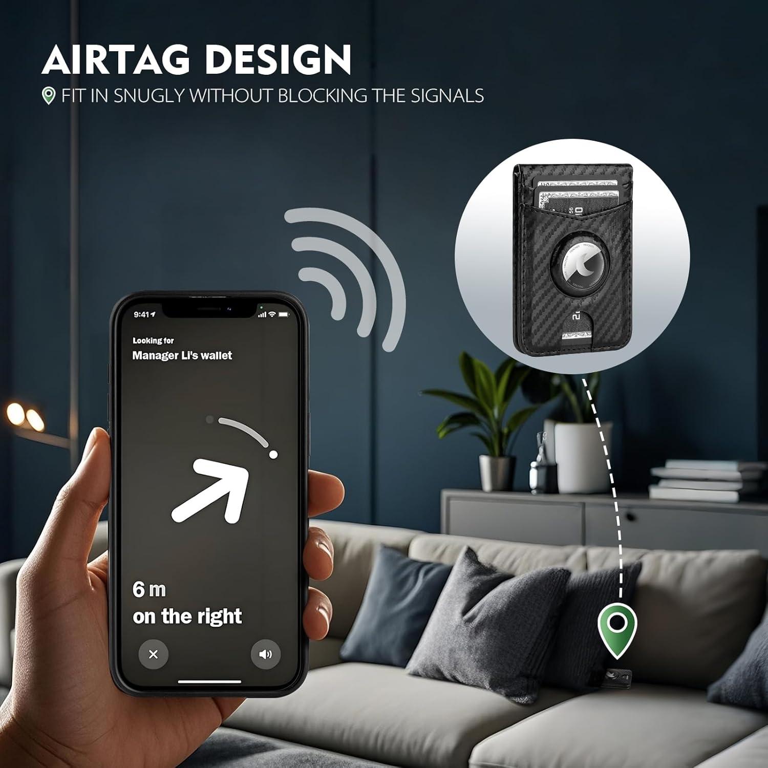 Funda Cartera Magnética SkyEagle para iPhone 16 Pro Max Negro