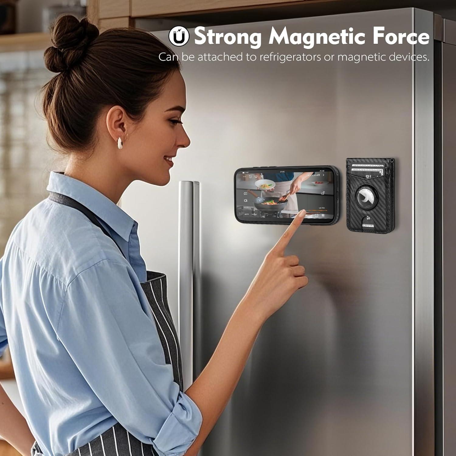 Funda Cartera Magnética SkyEagle para iPhone 16 Pro Max Negro