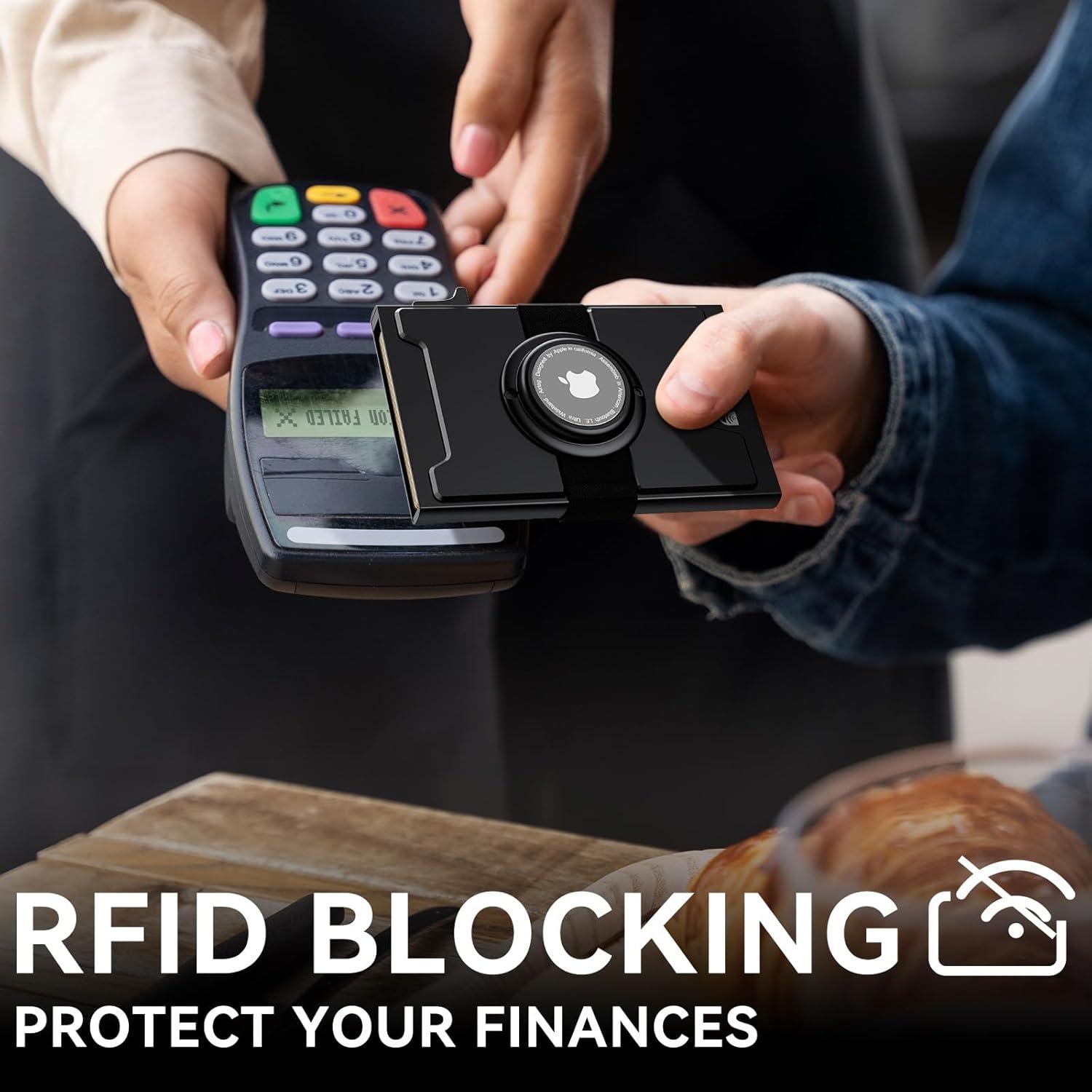 Cartera Smart Airtag Furid para Hombres - Minimalista y Delgada