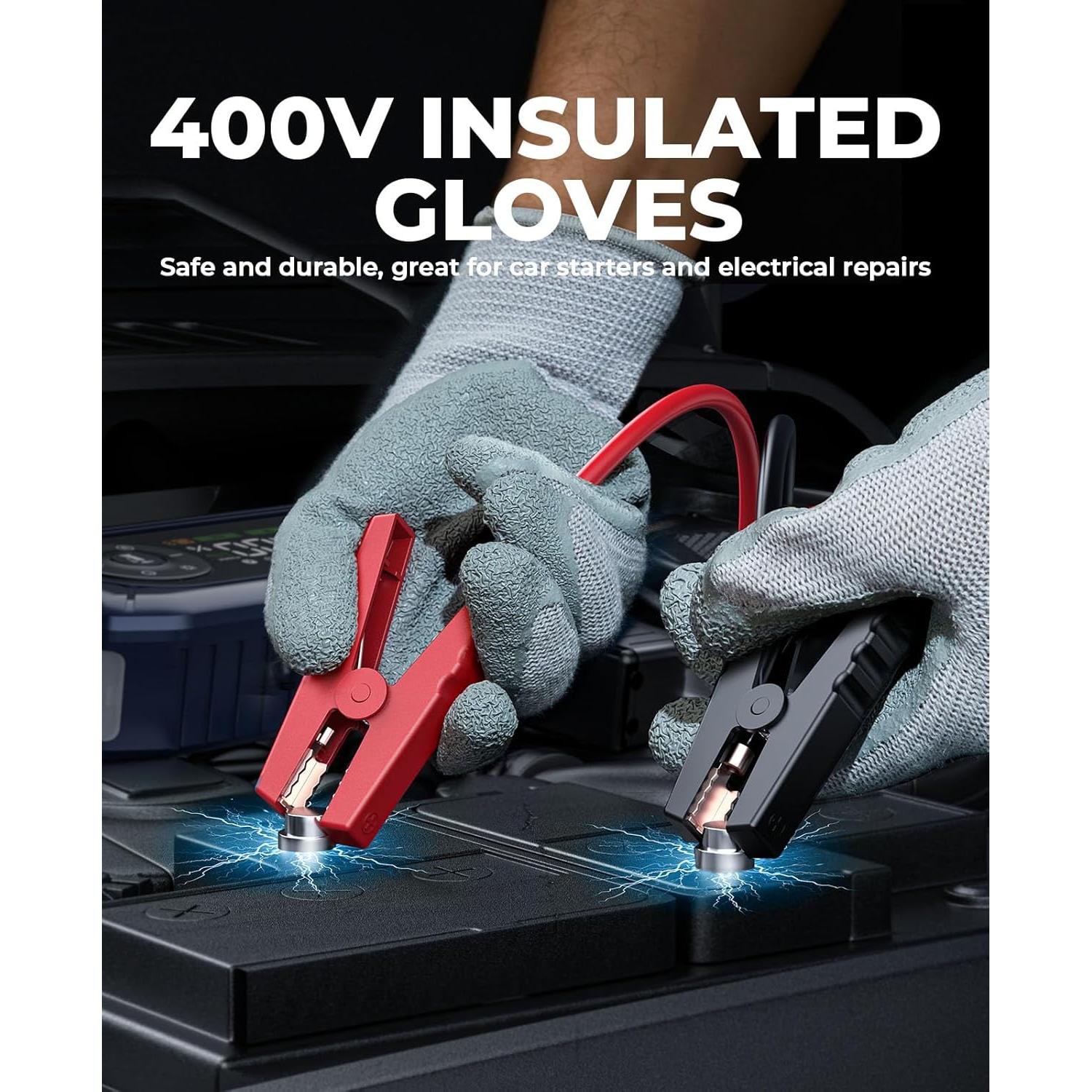 Arrancador de Batería YaberAuto AP01 6000A con Compresor 150PSI