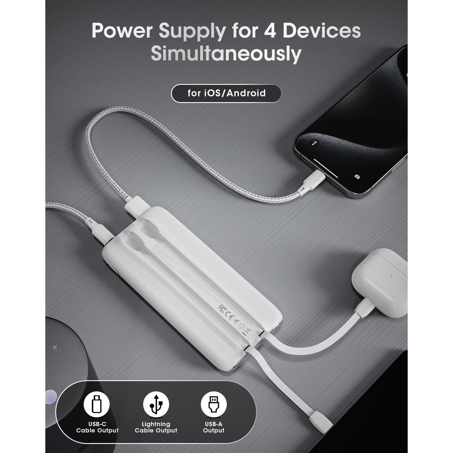 Cargador Portátil 10000mAh Union Suppo Carga Rápida 20W