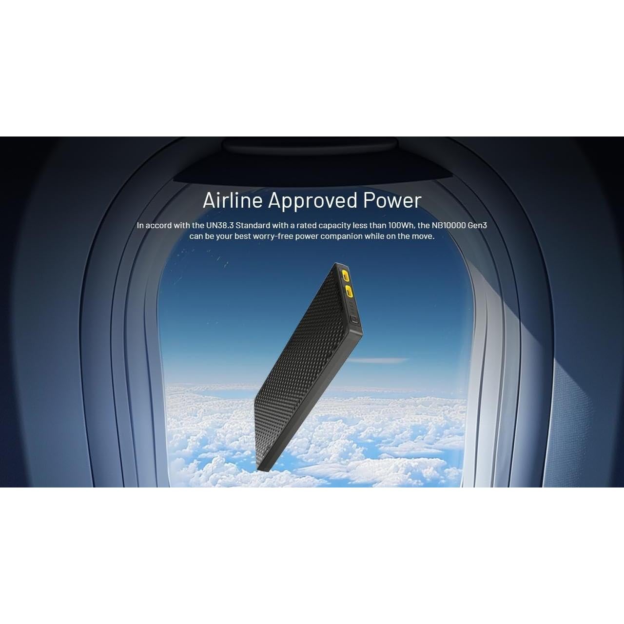 Batería Externa Nitecore NB10000 GEN3 10,000mAh Fibra Carbono