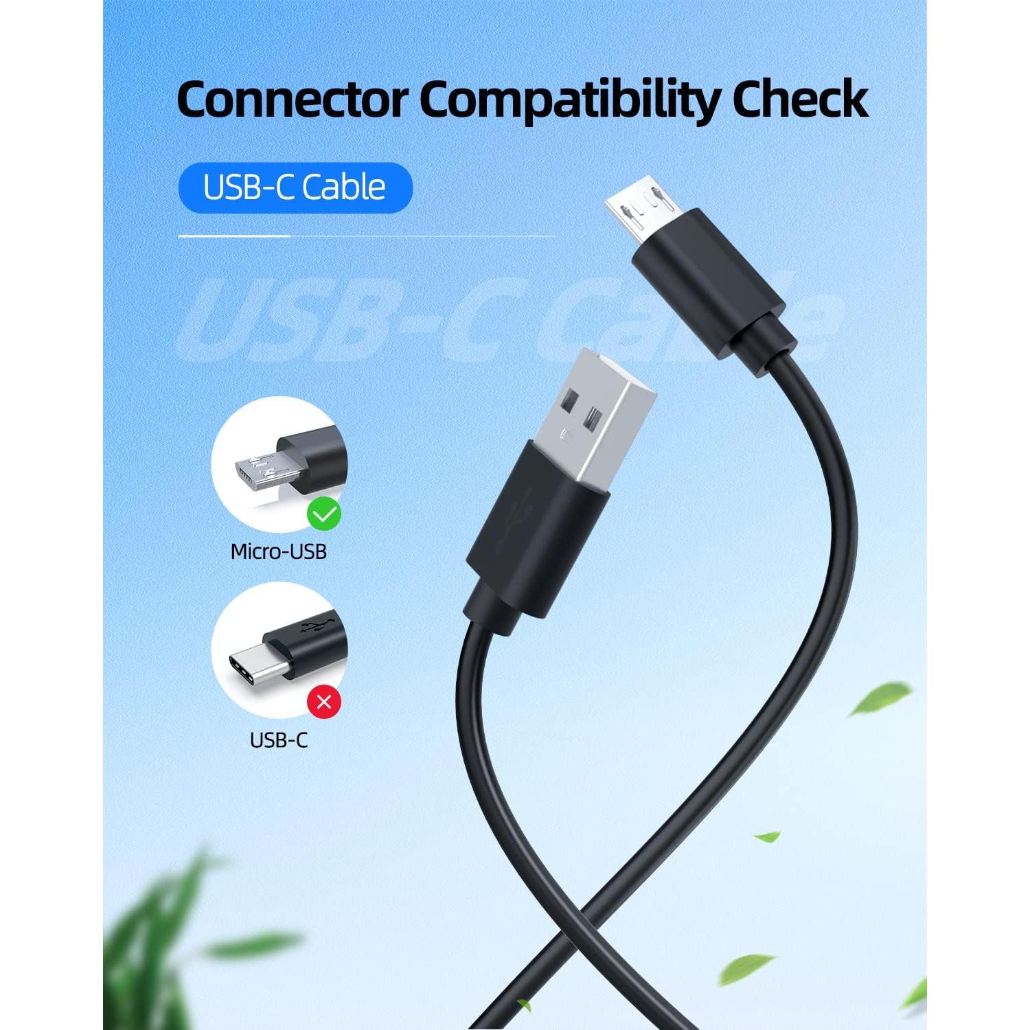 Cargador Micro USB 5V 2A Dexpt para PowerCore Anker