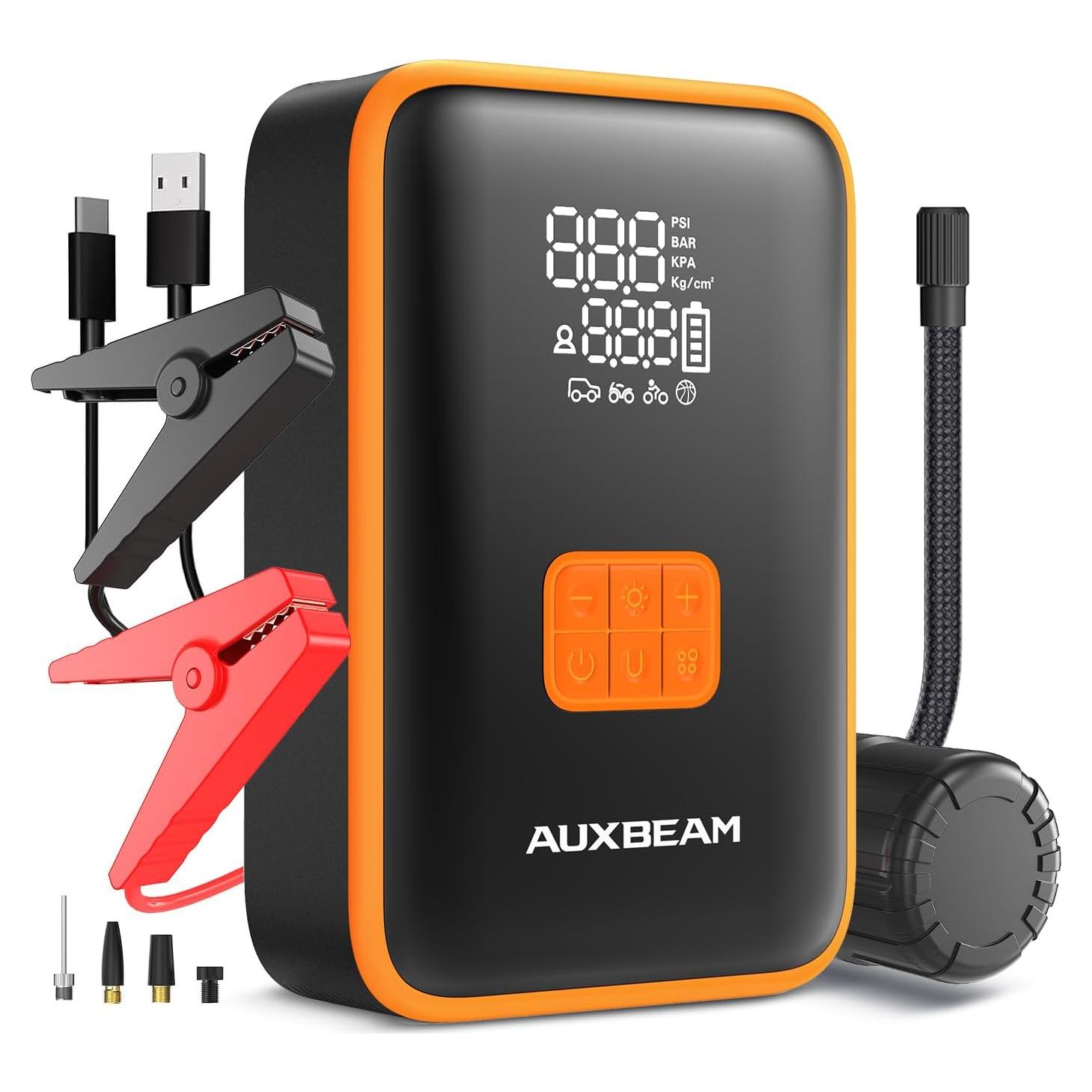 Arrancador de Salto Auxbeam AJ3500 con Compresor 3500A