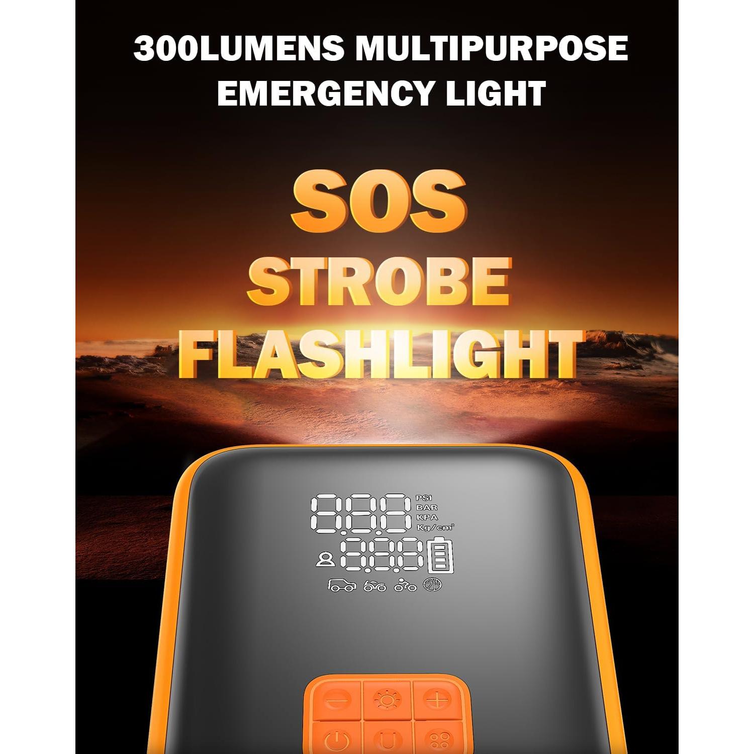 Arrancador de Salto Auxbeam AJ3500 con Compresor 3500A