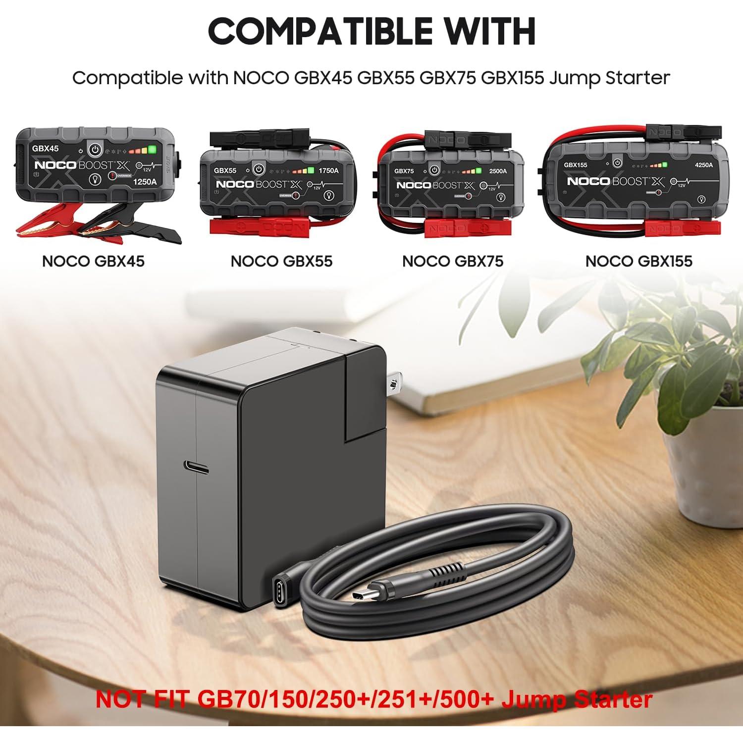 Adaptador de arranque en frío USB-C NOCO GBX155 65W 12V
