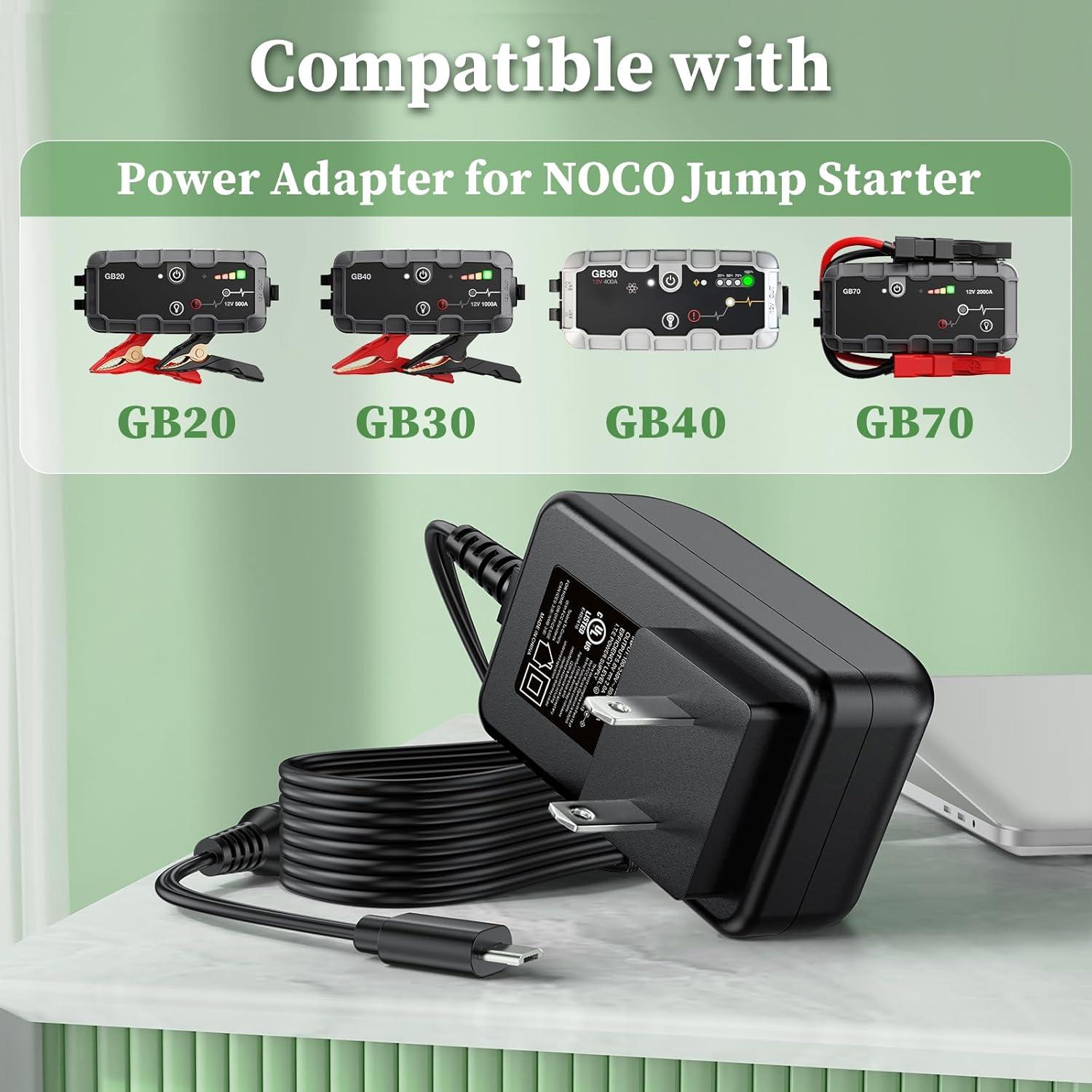 Cargador 5V DONYOIE para NOCO Genius Boost Sport GB70 GB40