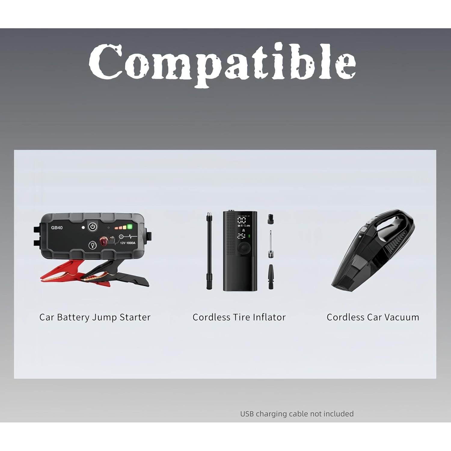 Cargador de coche USB Doble Puerto 12V NOCO Boost GB40 GB70