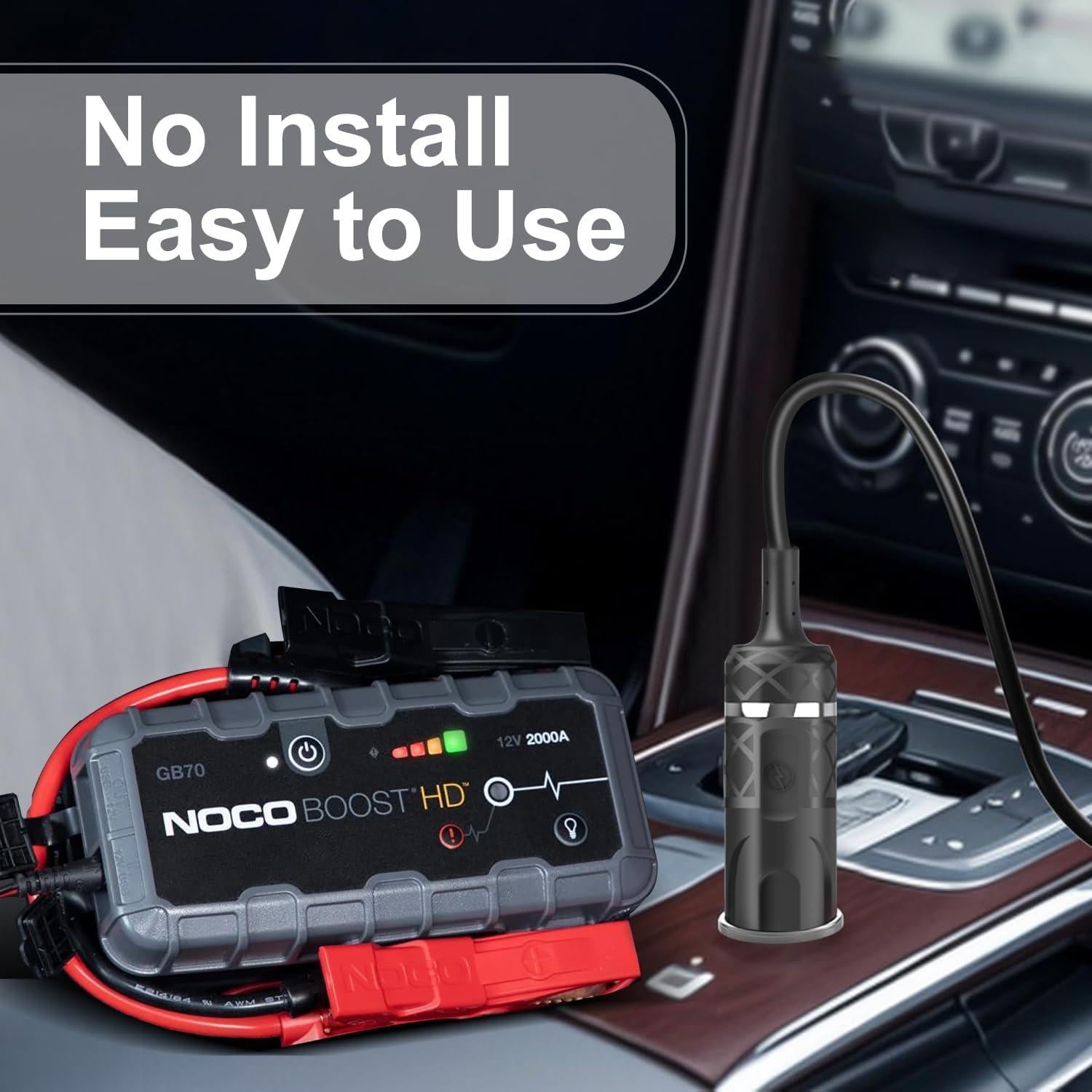 Cargador de coche TAIFU 56W 14V para NOCO GB70 GB150 GB250