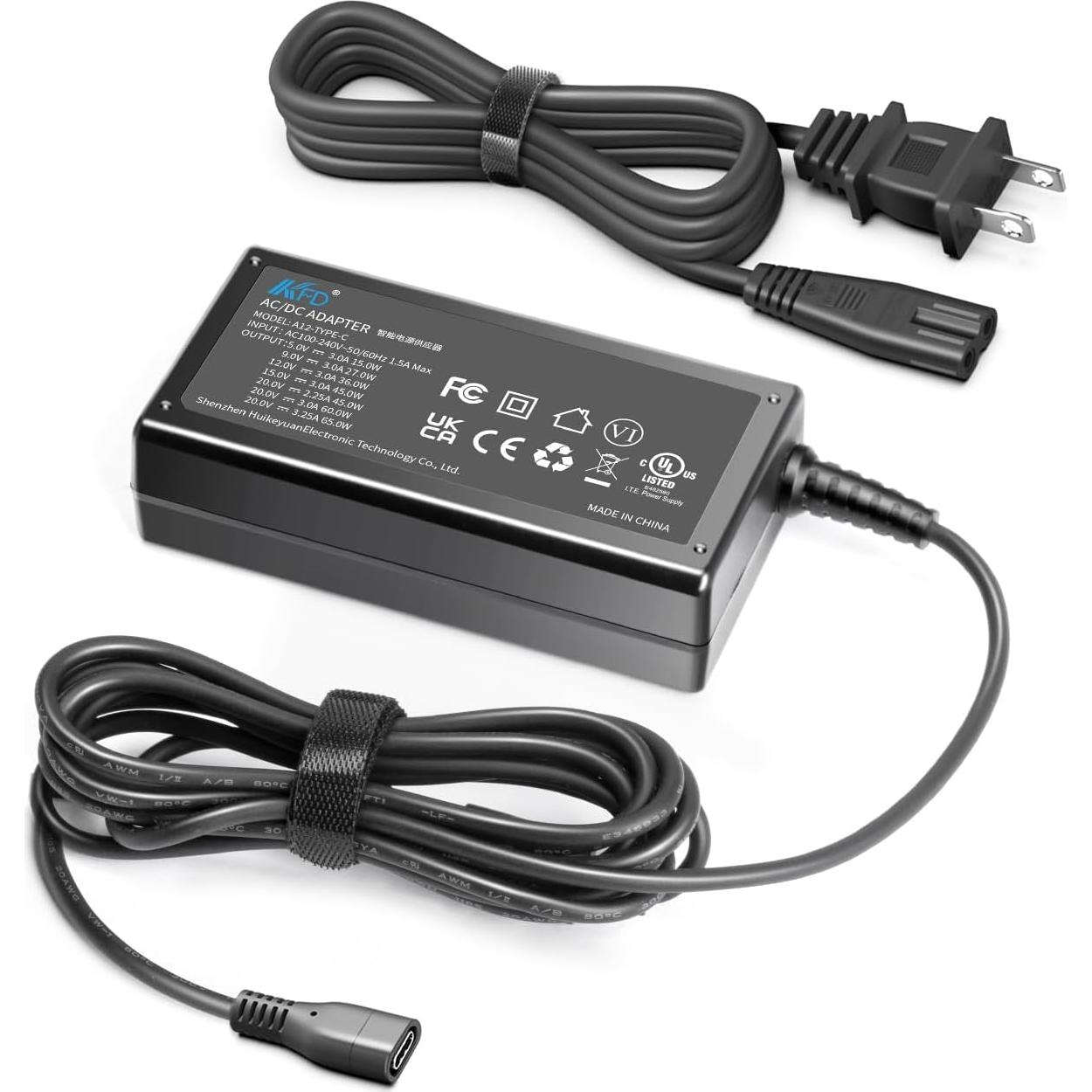 Cargador USB C 65W KFD para NOCO Boost X GBX45 GBX55 GBX75