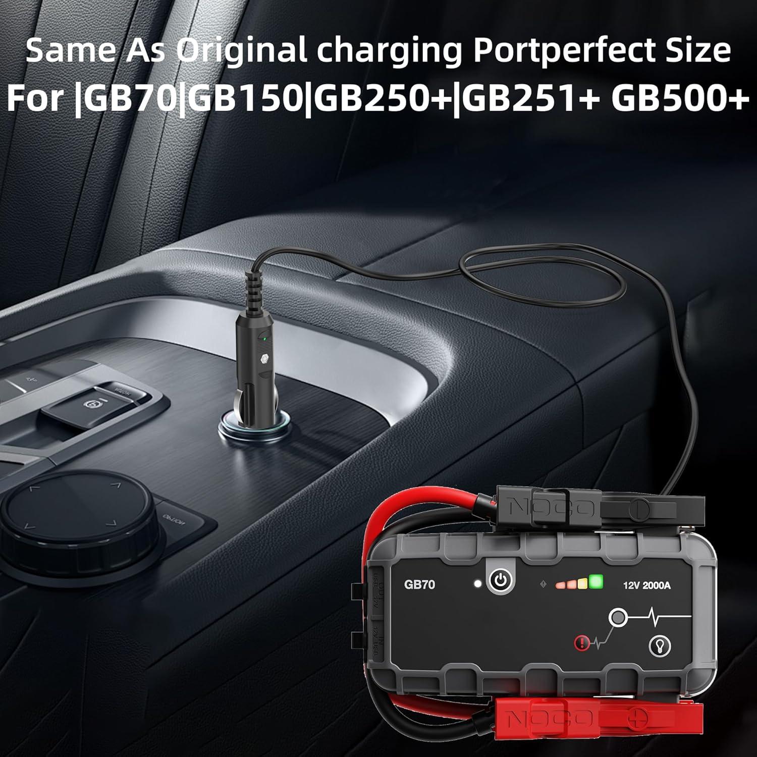 Adaptador de Cargador NOCO 56W 12V para Arrancadores de Litio