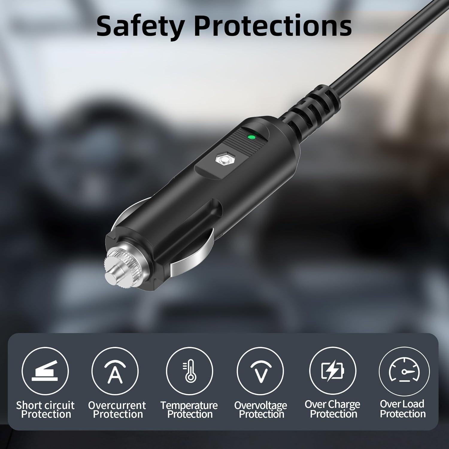 Adaptador de Cargador NOCO 56W 12V para Arrancadores de Litio