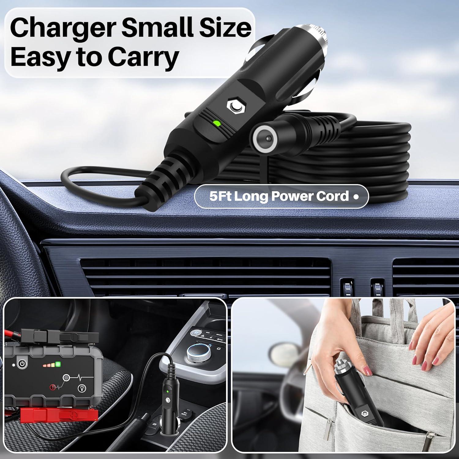 Cable de Alimentación 14V CC para Cargador NOCO GB70 GB150