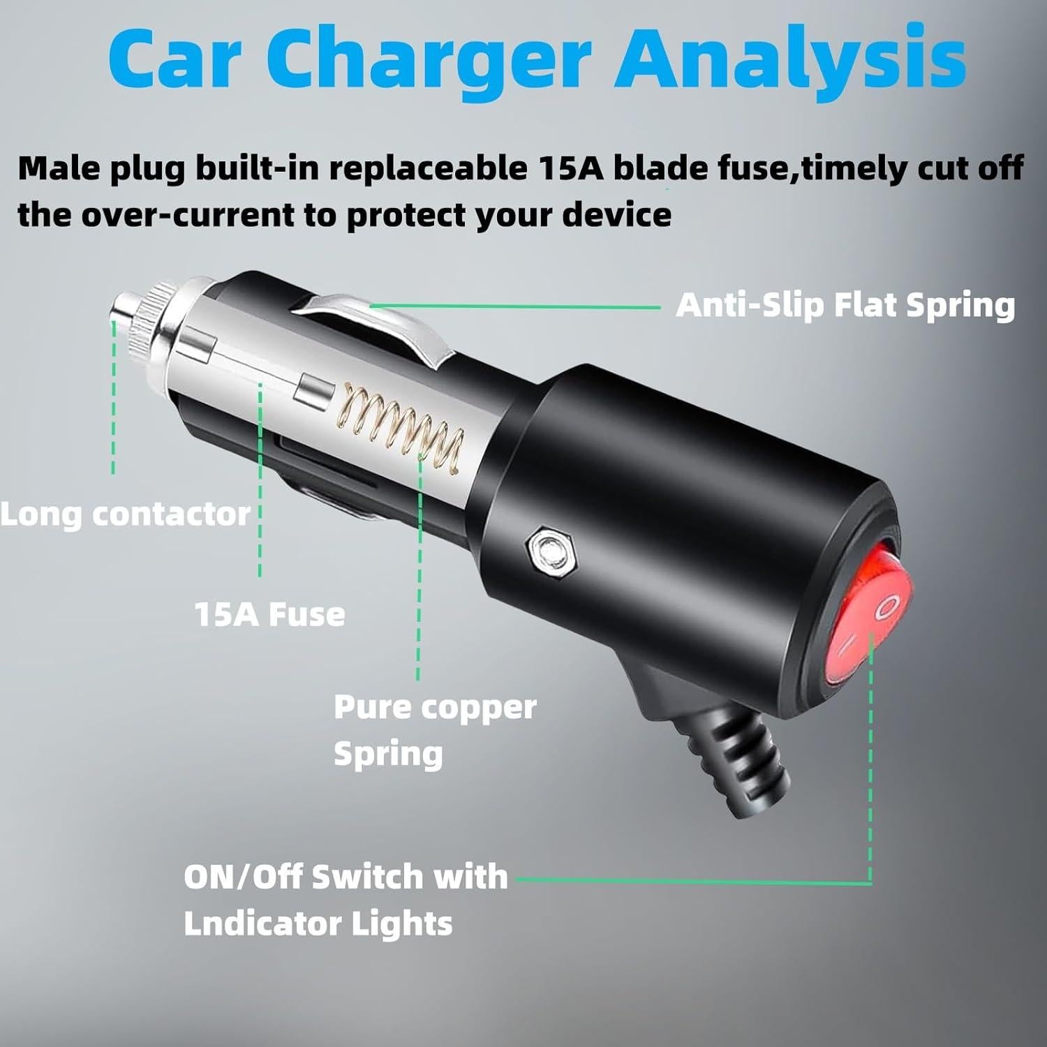 Cargador 14V 56W SYFLYH para NOCO GB70 GB150 GB250+
