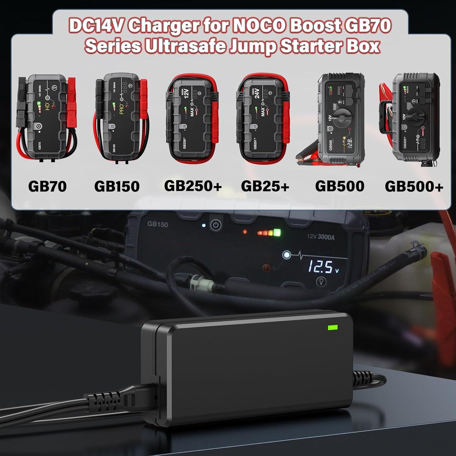 Cargador de Arranque 14V 56W HIENADTOR para NOCO Boost