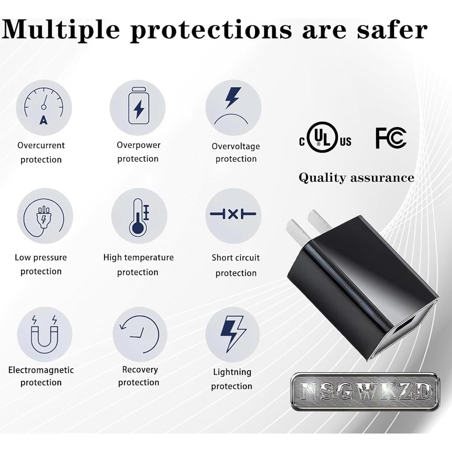 Cargador rápido NOCO GB70 GB40 GB30 GB20 micro USB 5V 2A