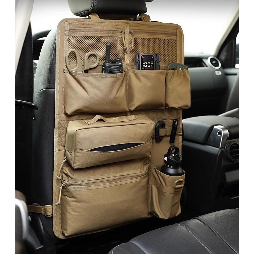 Arrancador de Coche Portátil HDJFLU 6000A 12V con USB y LED