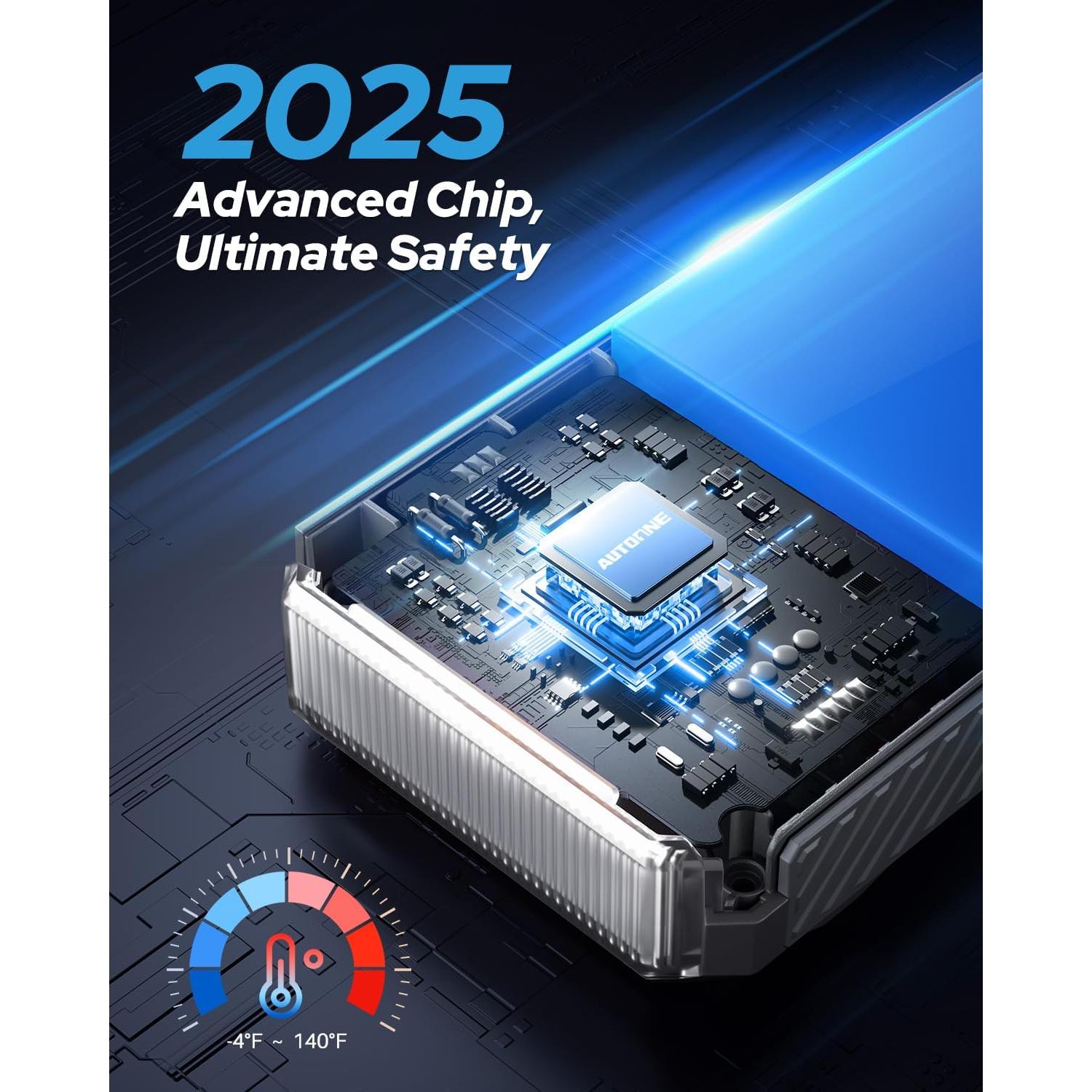 Arrancador de Batería AUTOONE M4 7500A 16000mAh Portátil