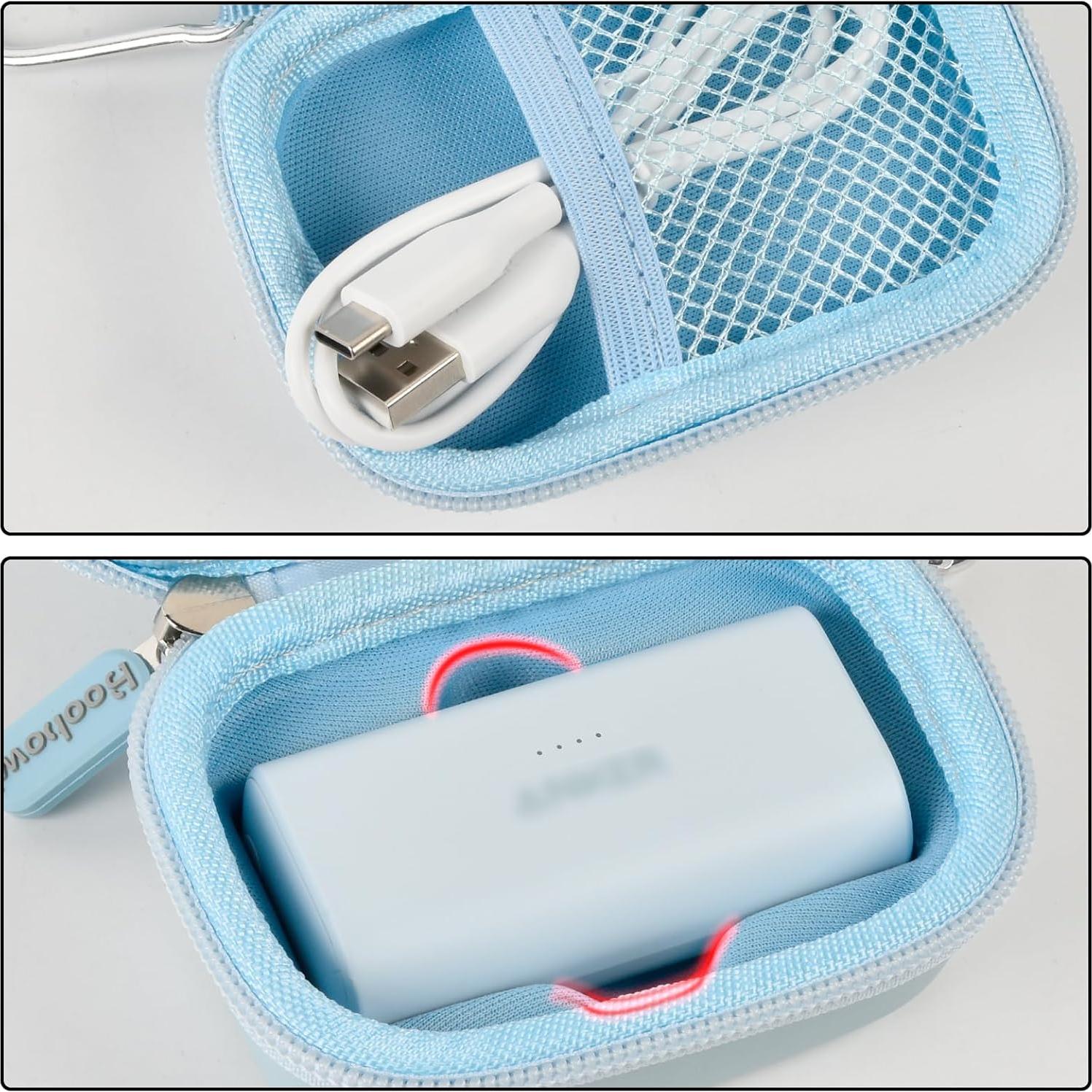 Funda Boobowl para Cargador Anker Nano 5000mAh - Azul