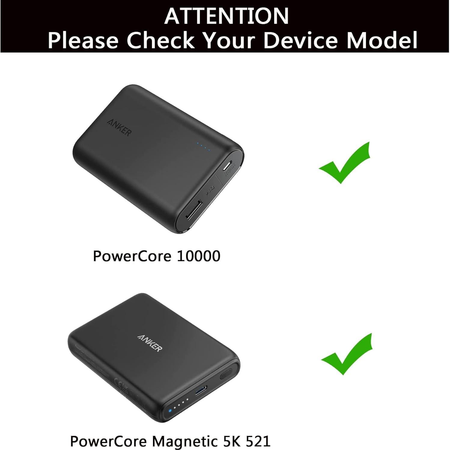 Funda Dura Khanka para Anker PowerCore 10000mAh - Negro