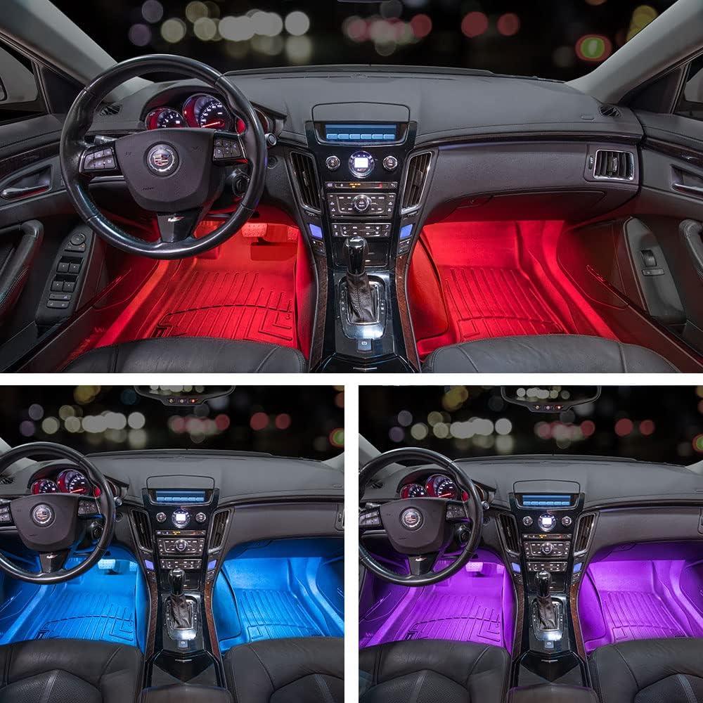 Kit de Luces LED de Interior LEDGlow 4 Piezas Multicolor 7 Colores