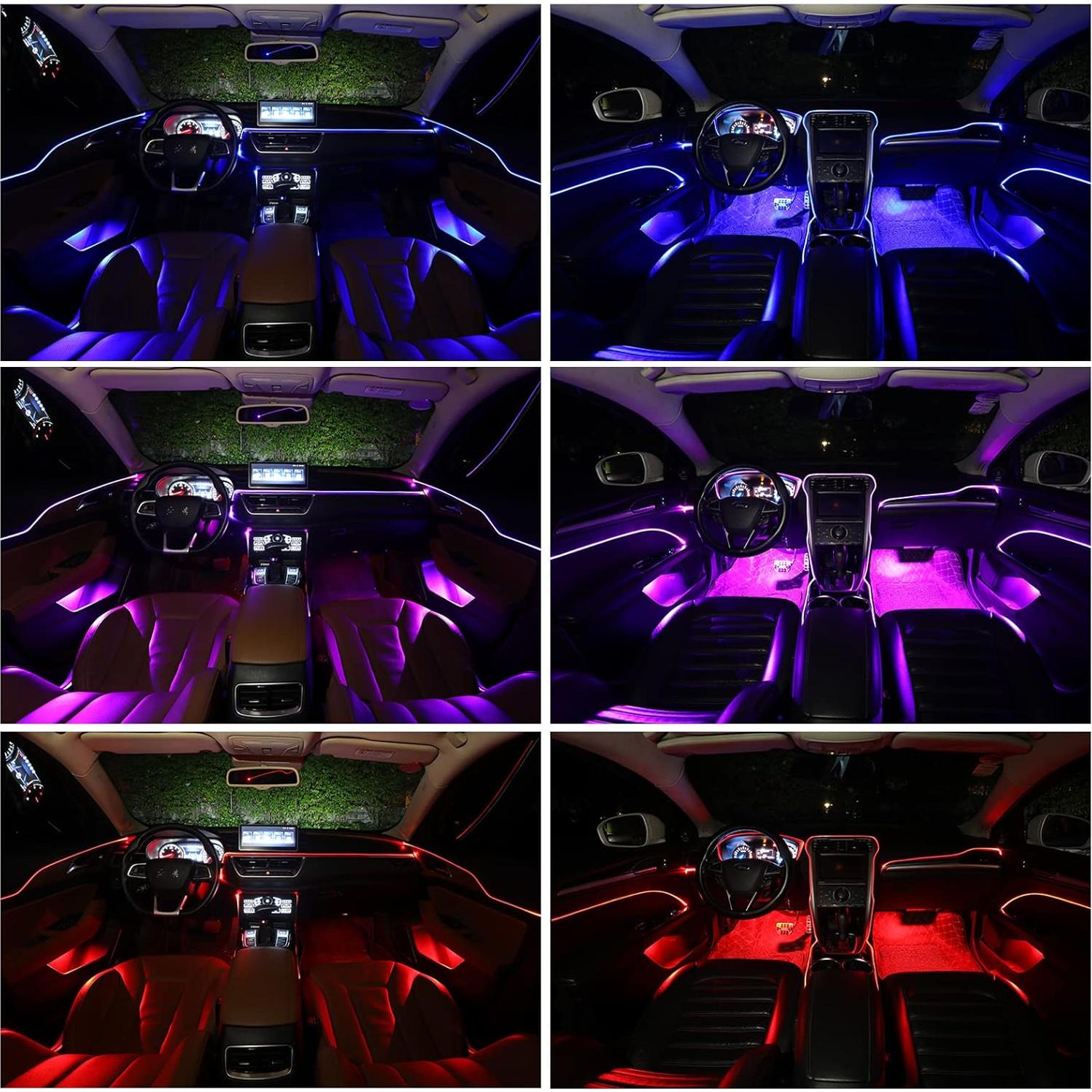 Luces LED de tira para coche Miytsya 599.64 cm RGB Multicolor