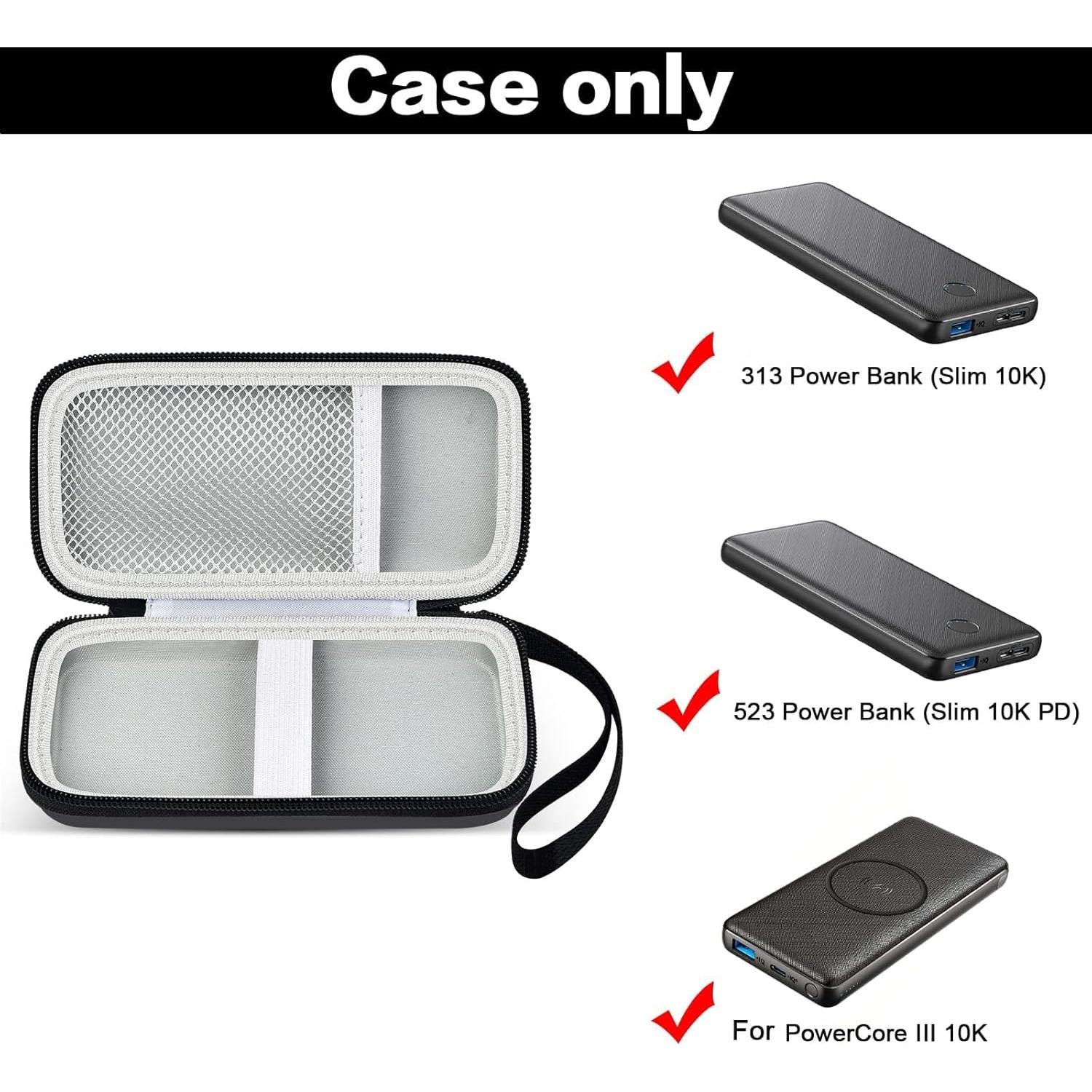 Funda de Transporte para Batería Externa Anker 10K - Negra