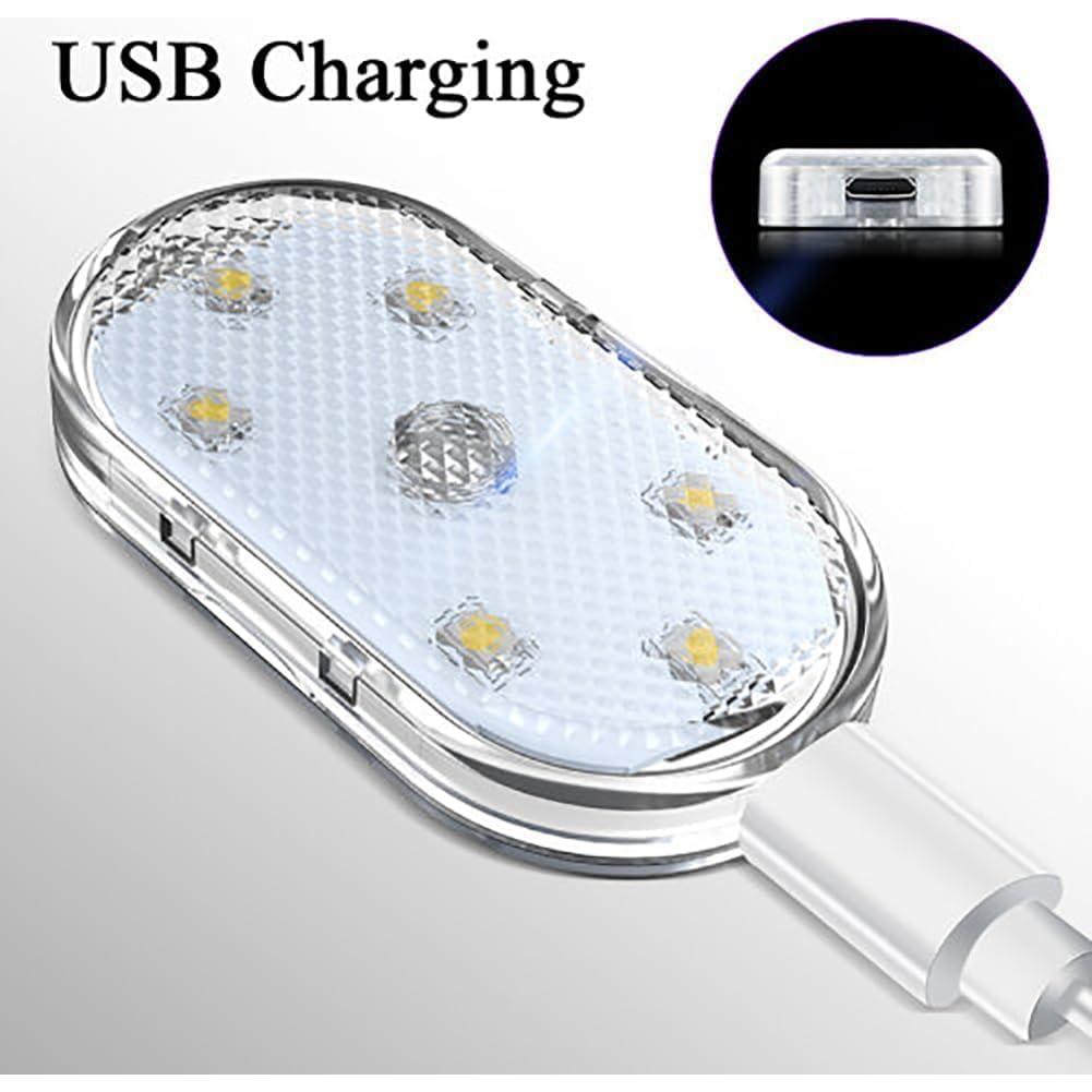 Luz de Lectura LED HASAIKA 2 Pcs Carga USB Inalámbrica